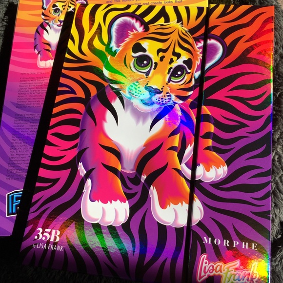 Morphe x Lisa frank 35B palette NWT - Picture 2 of 6